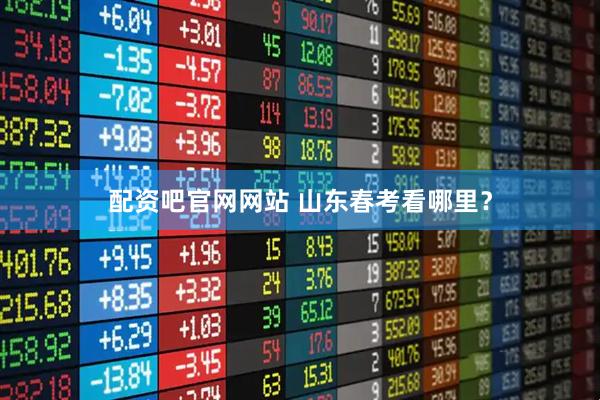配资吧官网网站 山东春考看哪里？